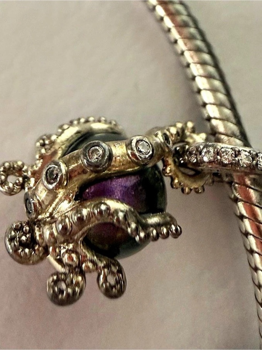 PANDORA Disney The Little Mermaid Ariel Dangle Charm Bracelet Silver - Picture 6 of 7